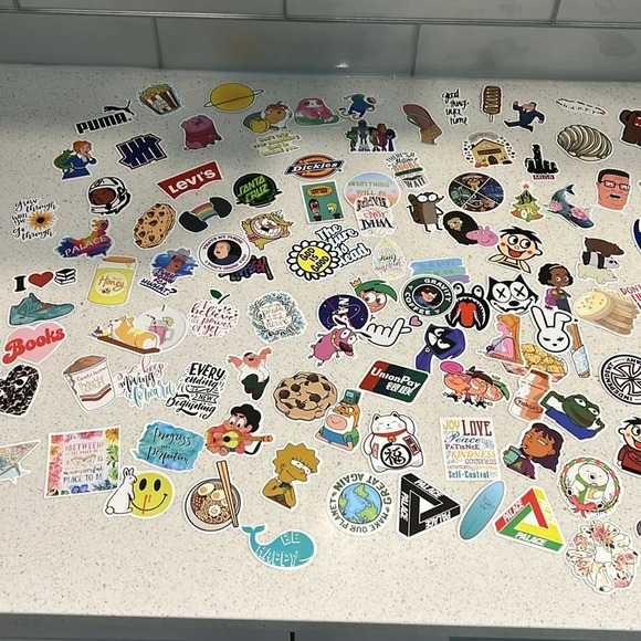 Lot #1 of  a verity of stickers - Picture 4 of 5